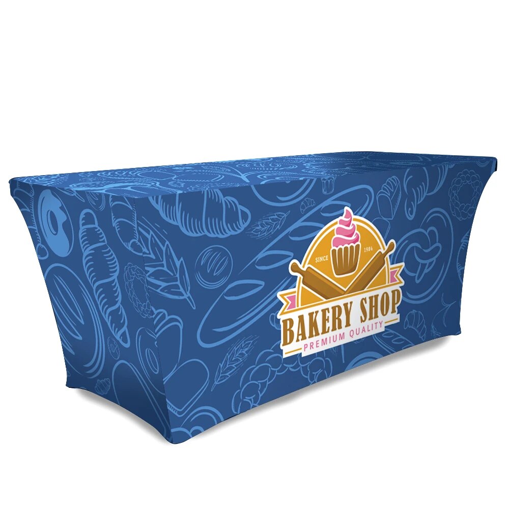 ONE CHOICE® Multi Stretch Table Throw — 6 ft / Graphic Only